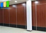 Acoustic Movable Office Partition Walls In Leather Surface For Hotel Hall