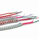 Armored 4x0.5mm2 Shielded/Unshielded Stranded Fire Alarm Cable 3 Cores PVC
