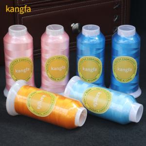 Wholesale 5000 Yard Polyester Embroidery Thread for Embroidery Machine in Rich Color Selection from china suppliers