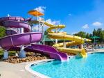 8m Width Water Park Slide Trade Commercial Fiberglass Slides For Private Pools