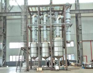 Wholesale Thin Film Fruit Evaporation System Falling Film Evaporator For Fruit Juice from china suppliers