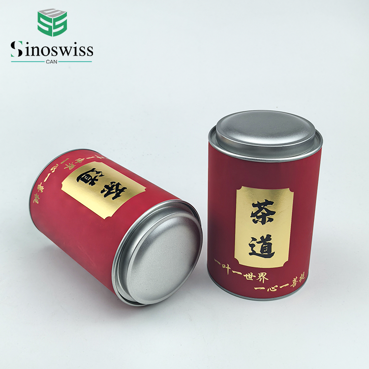 Customized Labels Paper Tube Tea Packaging Fully Airtight Coffee Powder Paper Cans