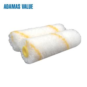 Wholesale Yellow Stripe Acrylic Mini Roller Paint Brush Hotmelt Thermo Bonding from china suppliers