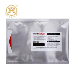 Wholesale Bopp Resealable Aluminum Film Packaging Bag Clothing Zipper Zip Lock Bags Pouches With Logo For Apparel Mask from china suppliers
