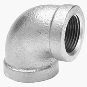 Wholesale Malleable Iron Pipe Fitting 90 Degree Elbow 1-1/4&quot; NPT Female Galvanized Finish from china suppliers