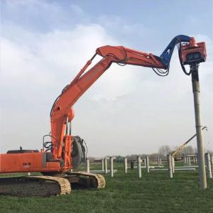 Wholesale Precision Vibratory Pile Hammer Excavator Hydraulic Pile Driver 3000rpm Piling Equipment from china suppliers