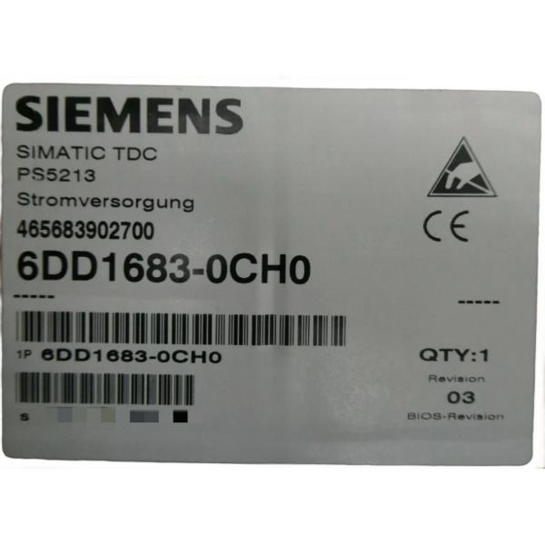 SIEMENS 6DD1683-0CH0 SIMATIC TDC POWER SUPPLY PS5213, WITH FAN 95 V-255 V INPUT