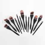 Durable 13 Piece Face Makeup Tools 3 Tones Synthetic Cosmetic Brush
