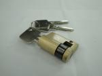40mm(30*10) Euro Profile Brass Half Cylinder Lock with 3 brass normal keys