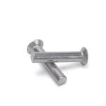 ISO Standard Metric Aluminium Core RivetFlat Head Round Head Solid Mild Steel