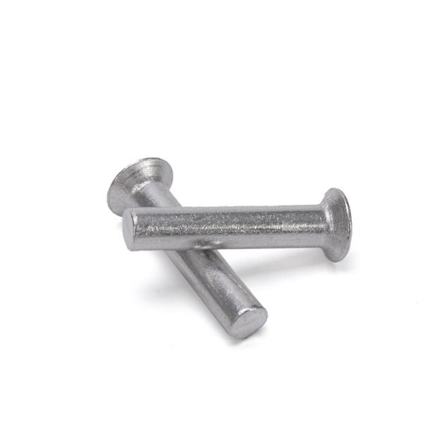 ISO Standard Metric Aluminium Core RivetFlat Head Round Head Solid Mild Steel