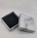 1000G Matte Lamination CMYK Full Color Printed Jewelry Packaging Box With Sponge