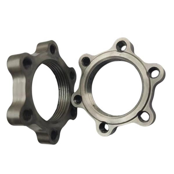 1-3/16"-18 Universal Year Sprint Car Locking Spindle Nut with Titanium Racing