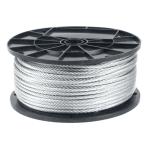 500ft Galvanized Aircraft Cable 500ft Plastic Reels for Cold Heading Steel OEM
