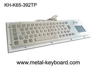 Wholesale Water proof Industrial Keyboard with Touchpad , Metal Panel Mount Ip65 Keyboard from china suppliers