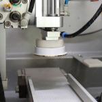 60Hz 8Kw Plastic Round Caps Automatic Hot Stamping Machine