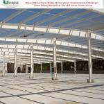 Steel Sheet Roof Cladding Prepainted Material Large Span Galvanized Steel