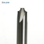 Versatile Carbide End Mill with Varies Cutting Edge Geometry