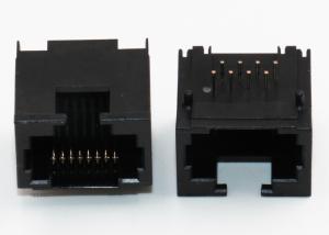 Wholesale Black 1000 Base T RJ45 Modular Jack MJ3288-B011-HRN1 from china suppliers