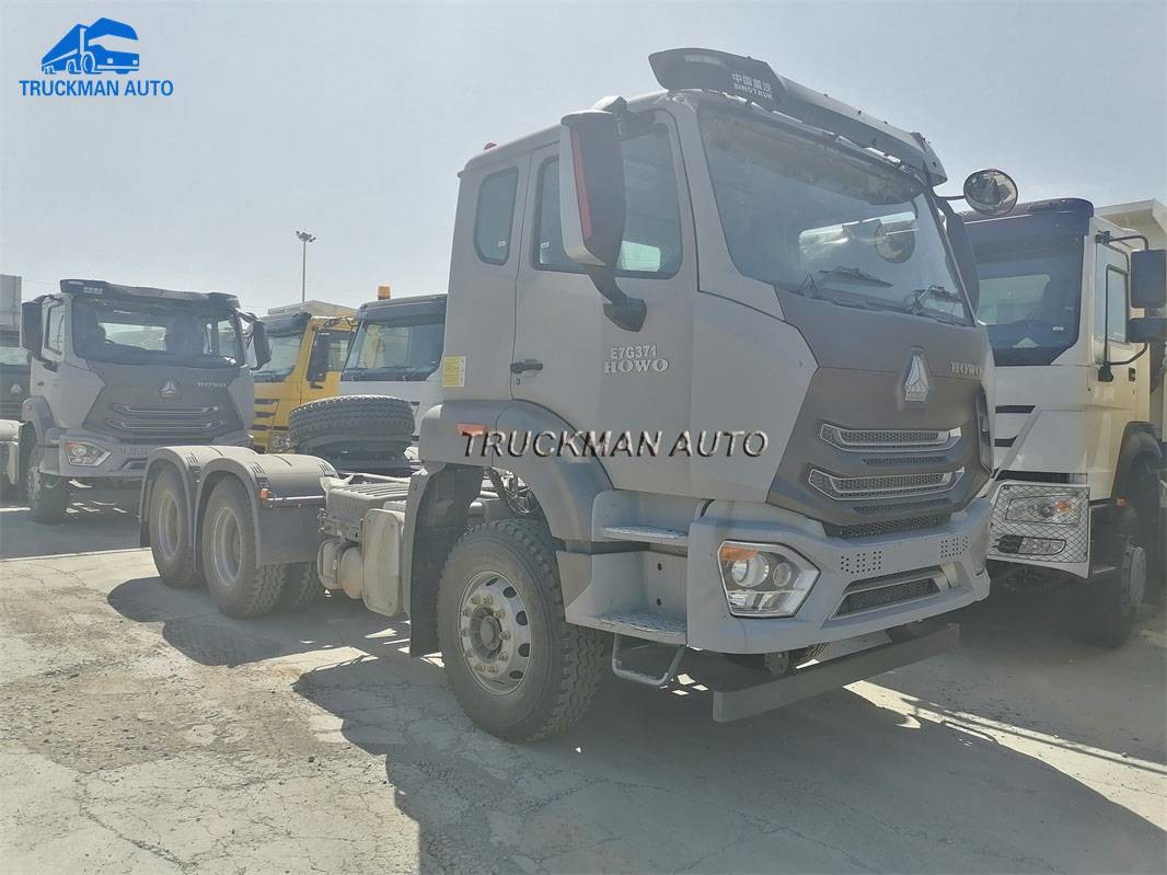 6x4 371HP SINOTRUCK HOHAN Prime Mover Truck Head For Container Transport