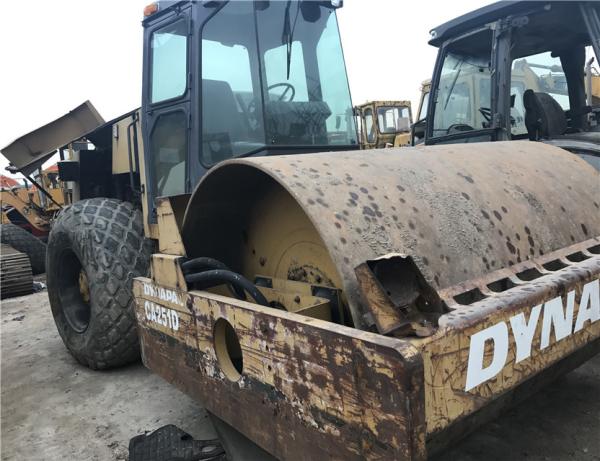 used compactor original sweden road roller secondhand dynapac ca25 rollerwith