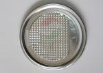 Environmental food packing Aluminium Foil tin can Lids 73 mm Diameter