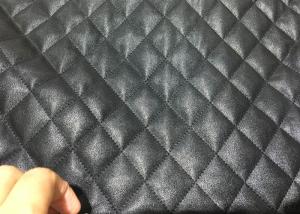 Wholesale Pleather Biker Zip Through Placket Ladies PU Jacket , Black PU Coat For Winter from china suppliers