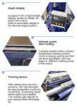 Perfect Laser Acrylic PVC Plastic Sheet Automatic Single Tube Hot Heat Manual