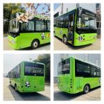 6.6m Electric City Bus Zero Emission ZEV Bus LHD RHD 24 Seater For Urban