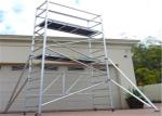 Alloy Aluminium Mobile Tower Scaffold Lightweight Scaffold Tower Platform 272kg