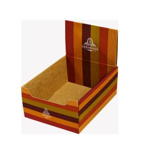 Wholesale Kraft Paper Display Carton Boxes CMYK Printing UV Coating from china suppliers