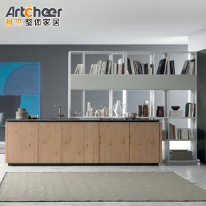 Wholesale Flat Pack Kitchen Cabinet Italy With Drawer Basket And ECO Friendly Material Grade from china suppliers