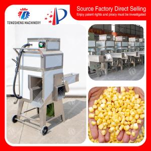 Wholesale 600KG/H 2KW Corn Thresher Machine Electric Fully Automatic Sweet Glutinous Corn Peeler from china suppliers
