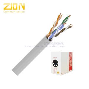 Wholesale UTP CAT5E Network Cable Copper Clad Aluminum with PVC Jacket for Fast Ethernet from china suppliers