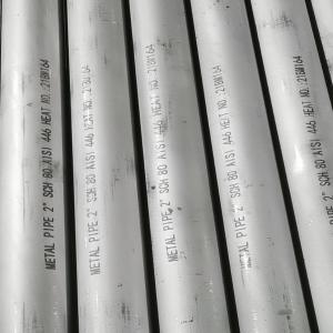 China ANSI 446 2 SCH80 Seamless SS 446 Seamless Pipe Stainless Steel on sale