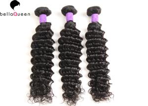 Wholesale Deep Wave Unprocessed Brazilian Human Hair Weft Full End Without Split from china suppliers
