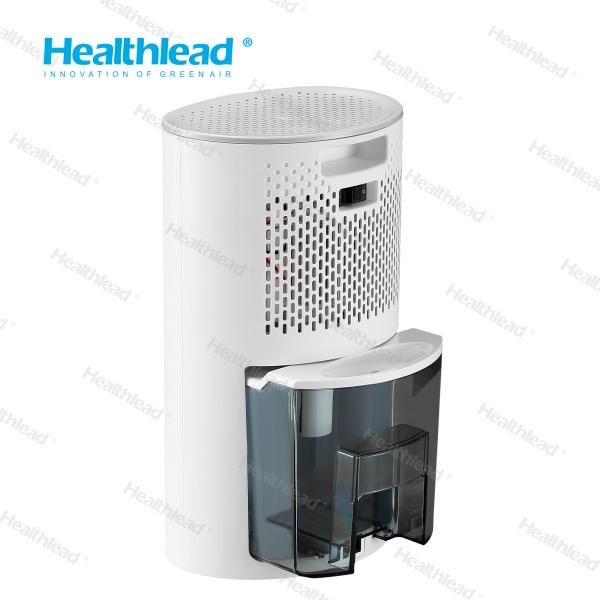 1.3L Compact Dehumidifier Ultra Quiet Lightweight DC12Vportable Dehumidifier For
