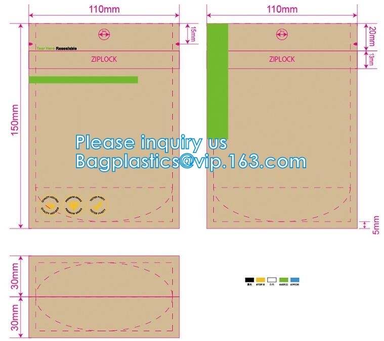 Bagease Custom Printed Biodegradable Compostable Pla Kraft Paper Flat Bottom Luxury Coffee Beans Pouch Packaging Bags