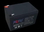 Less Self - Discharging AGM Deep Cycle Battery Black Color For UPS / Solar /