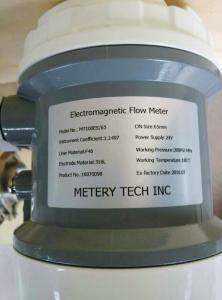 Wholesale SS316 Sanitary magnetic flow meter MT100E with Tri-clamp connection from china suppliers