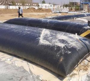 Wholesale PP Woven Soft Geotextile Geotube For Solid Dam Engineering from china suppliers