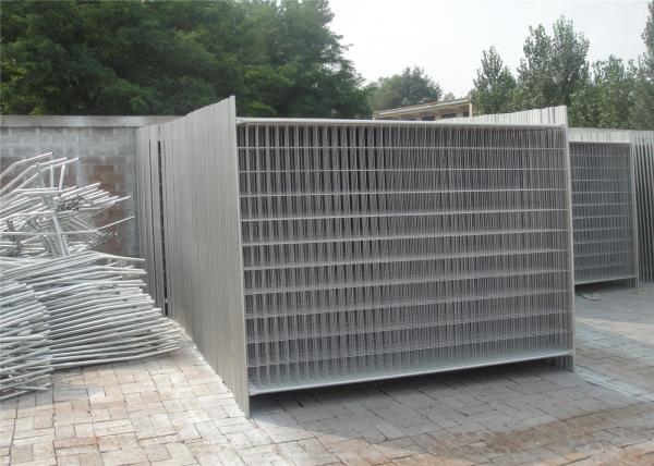 14 Microns Zinc Thick Freestanding Chain Link Fence Panels Anti Corrosion AS4687
