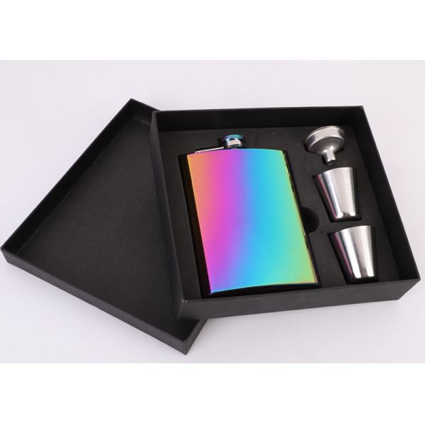 Spot Plating Kitchen Household Items Colorful Personalized Hip Flask For Her