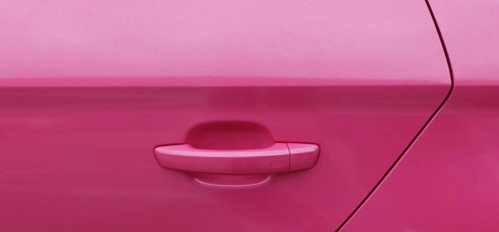 High Gloss Rose Red Car Wrap Slidable Air Release Vinyl Wrap UV Resistant