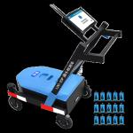 Underground Ultrasonic Water Pipe Leak Detector Trolley LDC 15M 9m