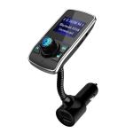Dual USB Car Charger Transmitter With AUX Input TF Card Slot , Car Kit FM