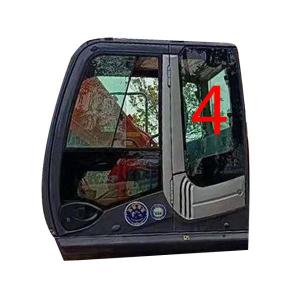 Wholesale HITACHI Mini Digger Glass Replacement Left Door Rear Position NO.4 1120mm 5mm from china suppliers