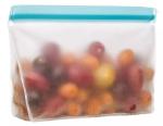 Leakproof Reusable Storage Bags Extra Thick FDA Grade PEVA Zip lockk Bags,keep