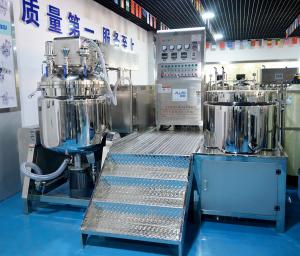 China Skin Whitening Cream Vacuum Emulsifying Mixer Machine 50L-3000L on sale