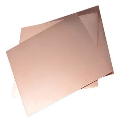 High Purity Red Copper Sheet 4'X8' 99.9% Pure Copper Sheet 1mm Custom Sizes